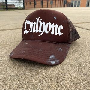 Painted Graphic Trucker Hat Cap